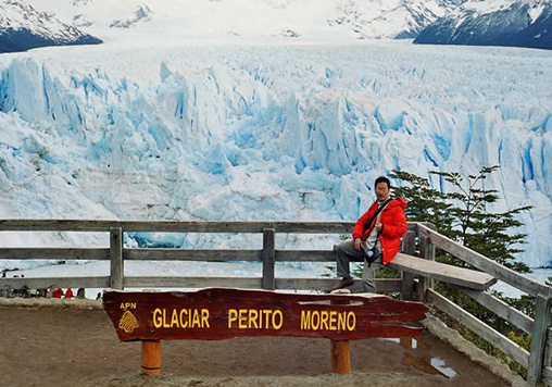アルゼンチン パタゴニア　ペリートモレノ氷河