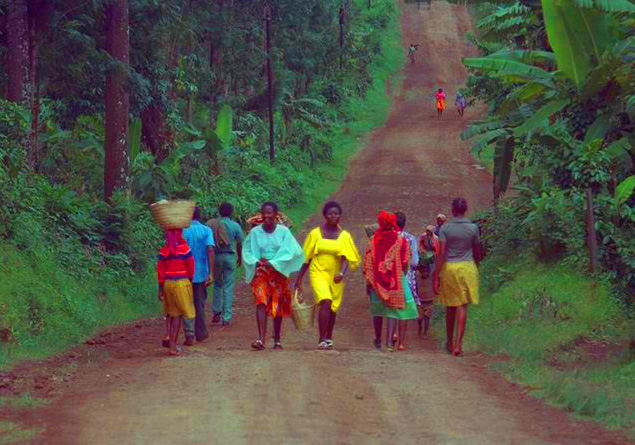 タンザニアの女性たち