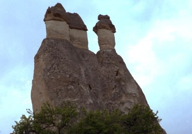 トルコ　カッパドキアの奇岩